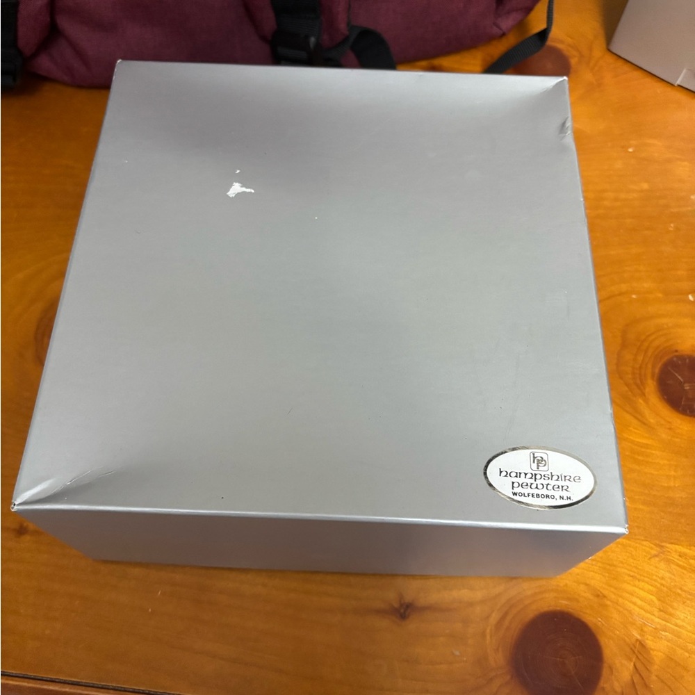 Pewter bell- new in box